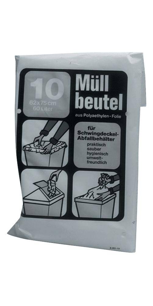 Müllbeutel B700xL1100mm 120l 60 µm blau 10St./Btl.