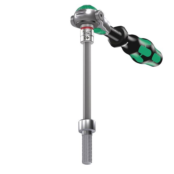 Schraubendrehereinsatz- Satz mit Haltefunktion 1/4" T25-T40x100mm 4-teilig Wera-3