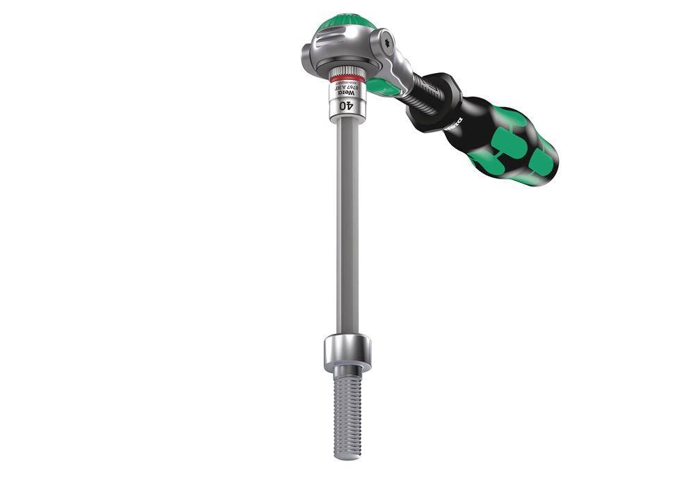 Schraubendrehereinsatz- Satz mit Haltefunktion 1/4" T25-T40x100mm 4-teilig Wera-4