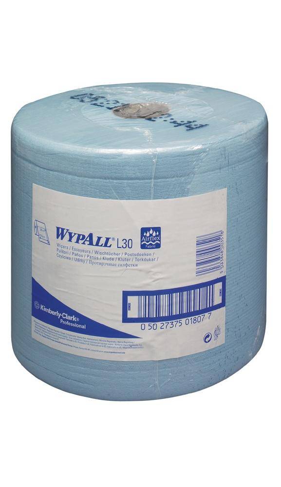 KIMBERLY-CLARK Putztuch WYPALL L20 EXTRA 7346 L380xB235ca. mm blau