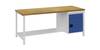 Bedrunka + Hirth Werkbank signalblau, RAL 5005 lichtgrau, RAL 7035