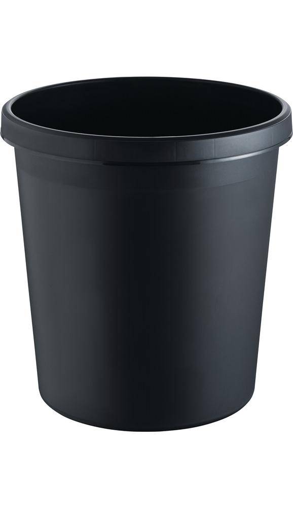 Maped Deutschland GmbH Papierkorb 18l H331xØ315mm m.Griffrand Ku.schwarz H6123895