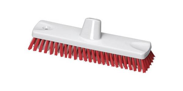 HACCP-Schrubber L.300mm Borstenstärke 0,50mm rot
