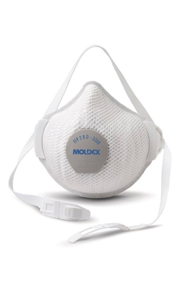 Moldex/Metric AG & Co. KG Atemschutzmaske Air Plus ProValve 330801 FFP2/V R D m.Ausatemventil 330801