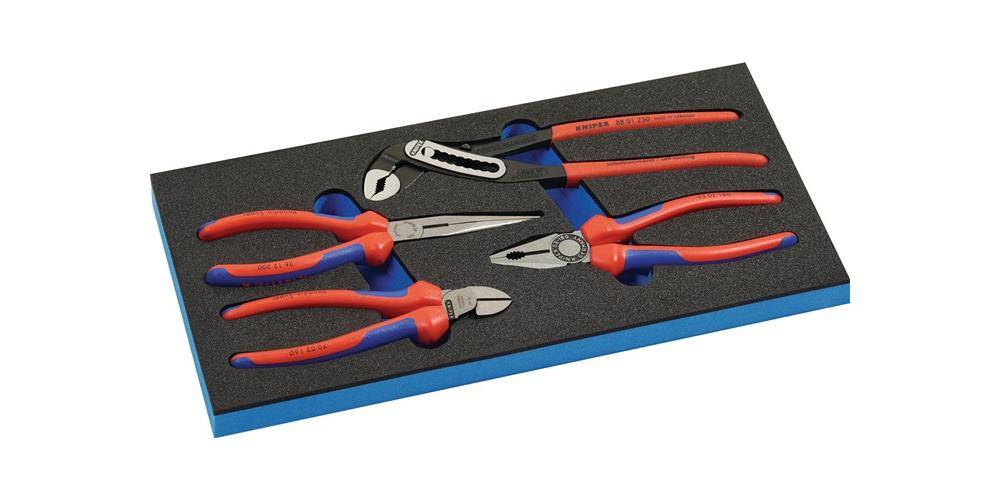 KNIPEX Werkzeugmodul 4-teilig 1/3-Modul Zangensatz-0