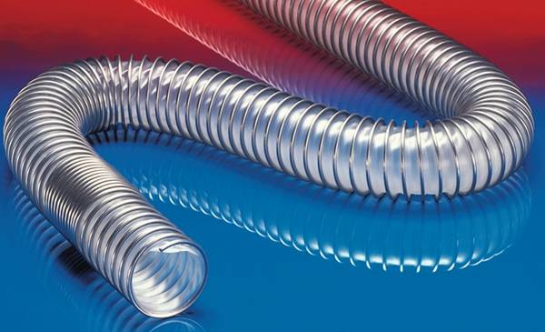 CP PUR 455 FOOD Ø500mm L:3m flexibler Lebensmittelschlauch und Pharmaschlauch,