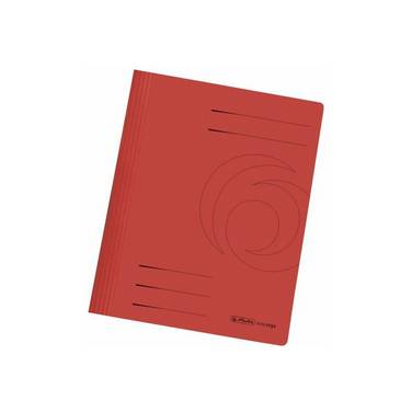 herlitz Schnellhefter easyorga, DIN A4, Manilakarton, rot
