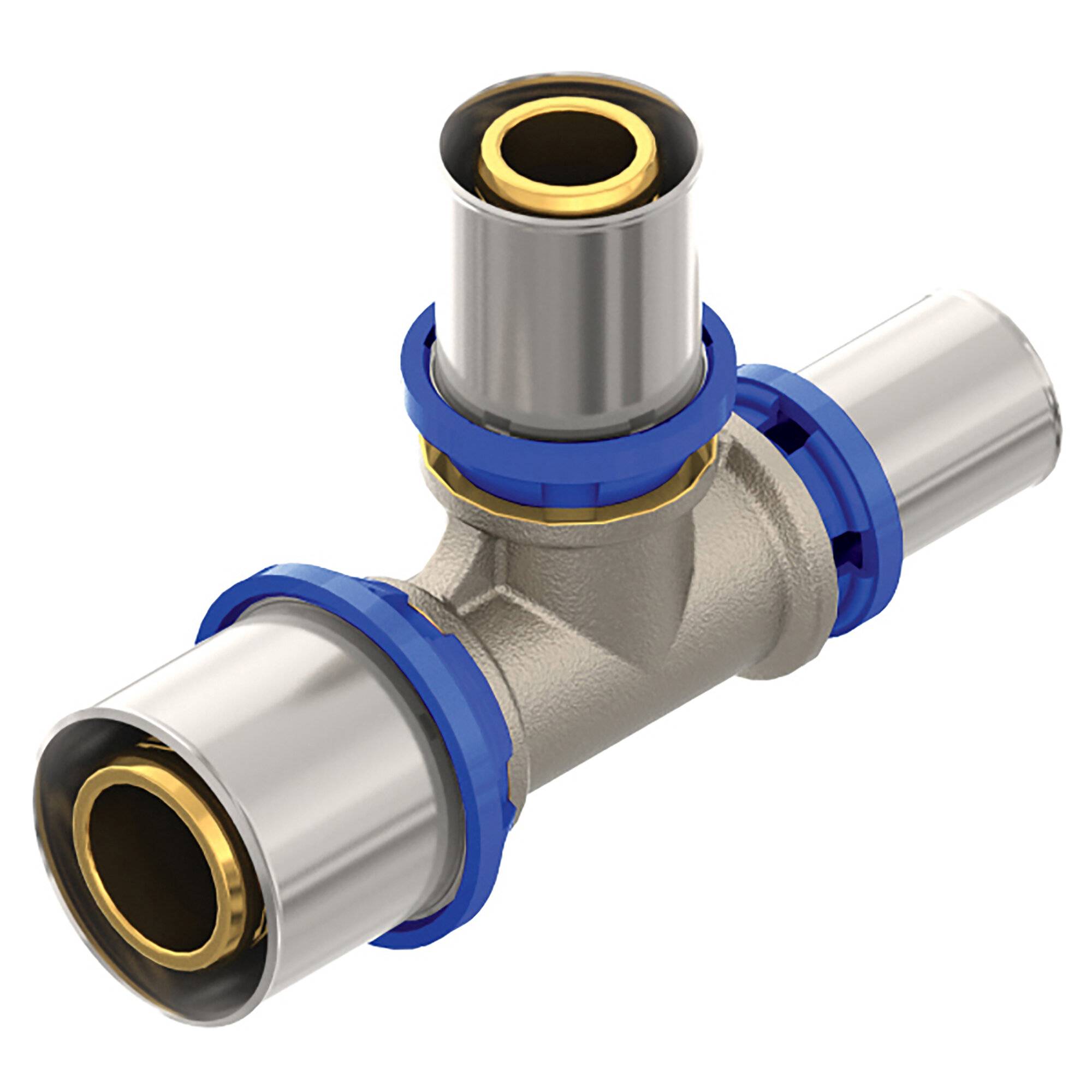 Emmeti Pressfittings für Aluverbundrohr T-Stück Reduziert 20 x 16 x 16-0