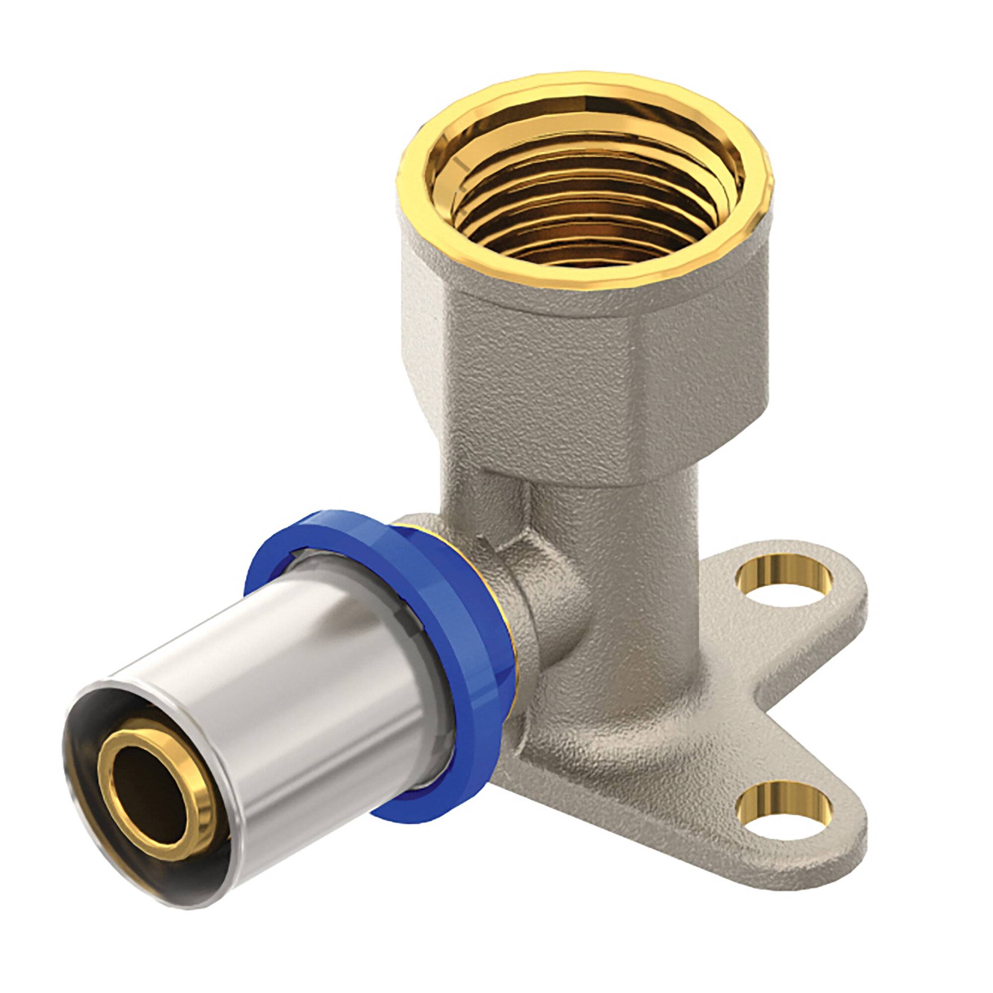 Emmeti Pressfittings für Aluverbundrohr Wandwinkel Kurz 16 x 1/2"-0