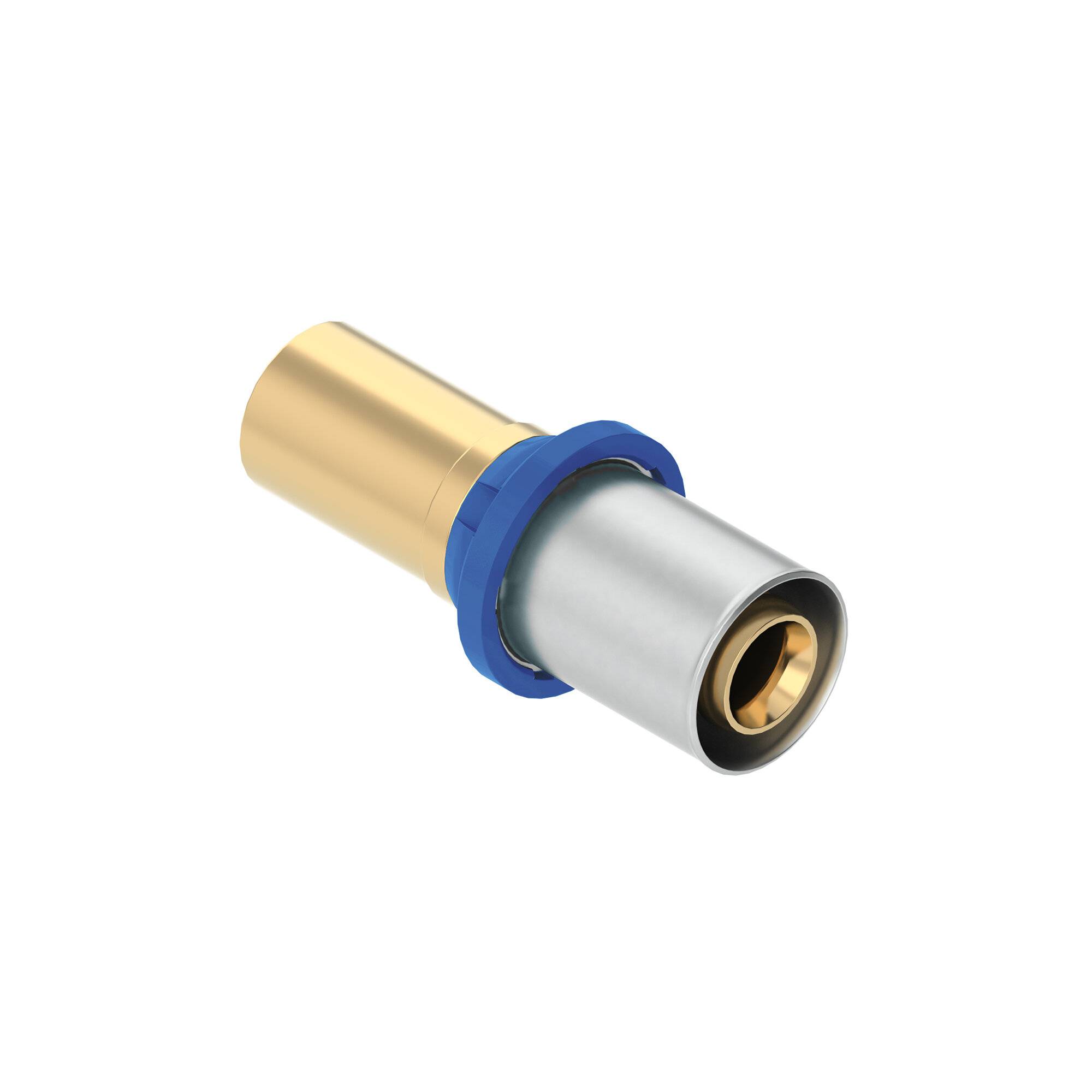 Emmeti Pressfittings für Aluverbundrohr Übergang auf Kupfer 16 x 15-0