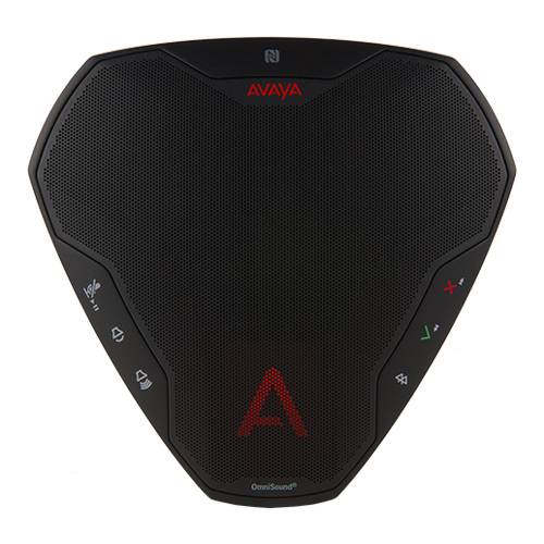 AVAYA B109 - Kompaktes Konferenztelefon (LCD-Display | OmniSound | Bluetooth | NFC) - in schwarz-1