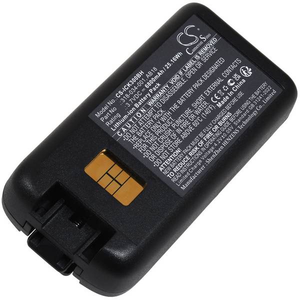 Powerakku für Barcode-Scanner Intermec CK3X, 3,7V, Li-Ion