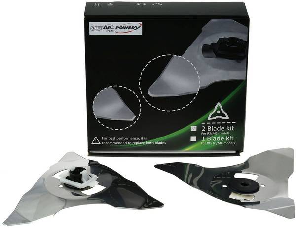 2x Ersatz-Messer Schneid-Klingen für Mähroboter Robomow RS-, RC-Serie, Edelstahl