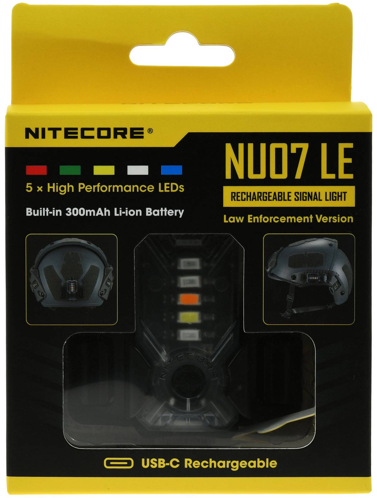 Nitecore NU07 LE Signal-Leuchte in 5 Farben mit USB-C, Li-Ion-0