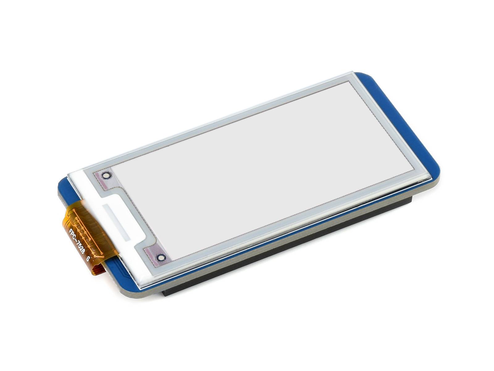 WaveShare 2.13inch E-Paper E-Ink Display Module (B) for Raspberry Pi Pico, 212×104, Red / Black / White, SPI-2