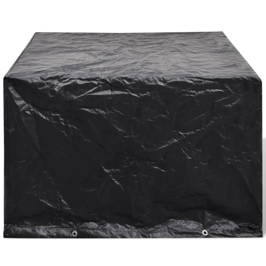 vidaXL Gartenmöbel-Abdeckung 8 Ösen 135x135x90 cm-2