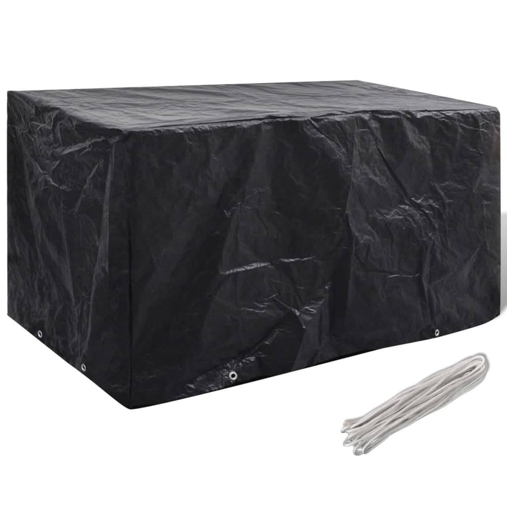 vidaXL Gartenmöbel-Abdeckung 8 Ösen 180x70x90 cm-0