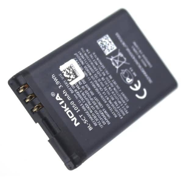 Akku für Nokia C5 Li-Ion 3,7 Volt 1050 mAh schwarz
