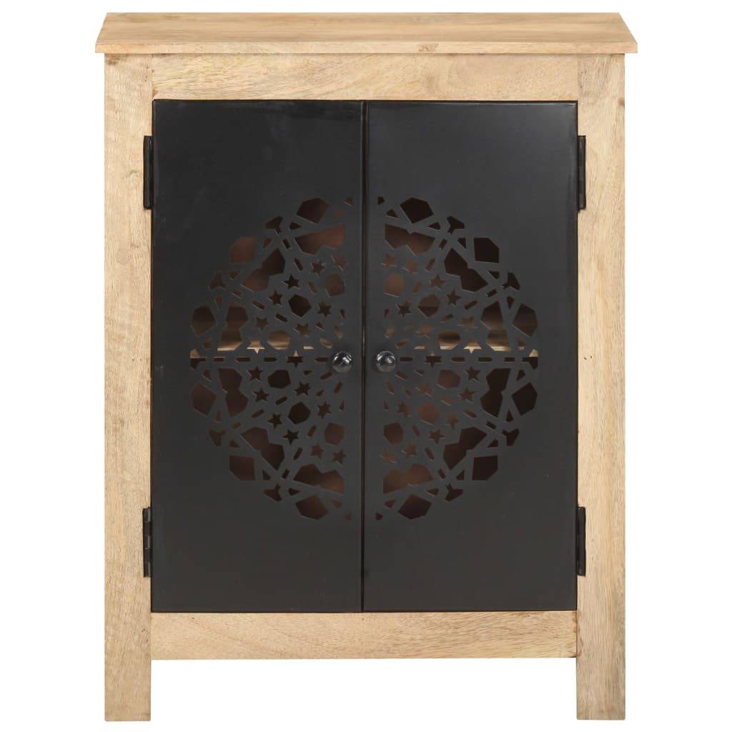 vidaXL Sideboard 60x35x75 cm Massivholz Mango-1