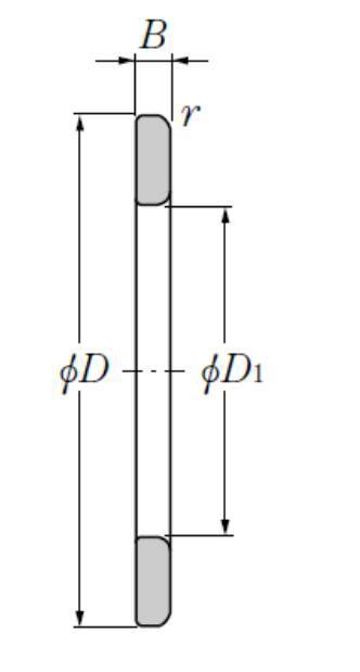 Gehäusescheibe GS 81106 NTN 30x47x3 mm-1