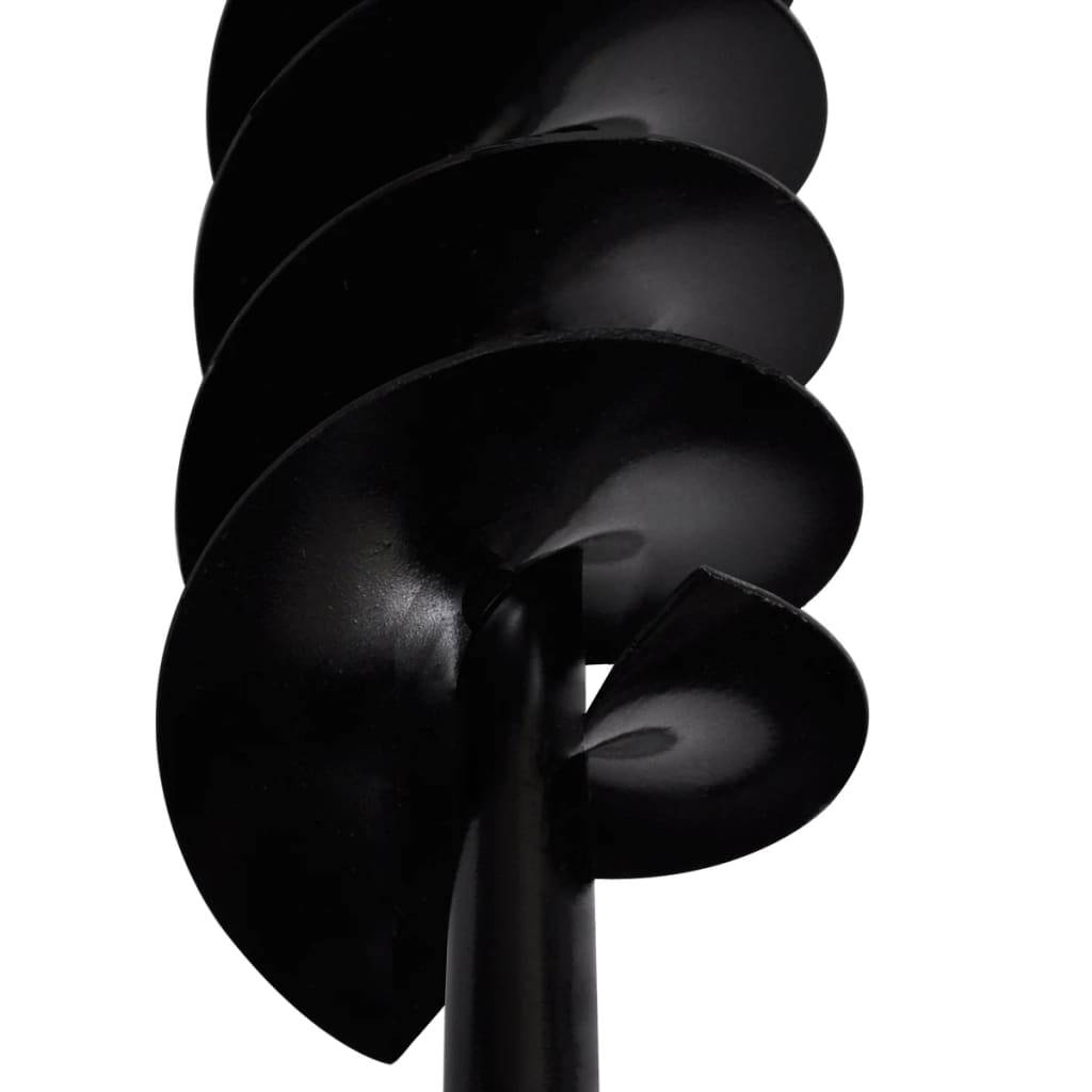 Bohrer mit Griff 80 mm Doppelspirale Schwarz-4