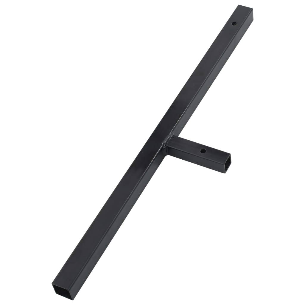 vidaXL Erdbohrer mit Griff 250 mm Stahl Schwarz-3