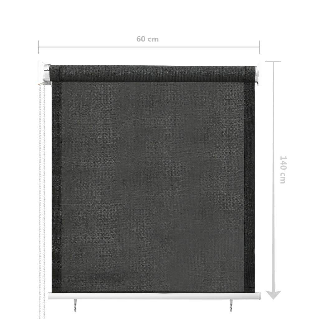 vidaXL Außenrollo 60x140 cm Anthrazit-4