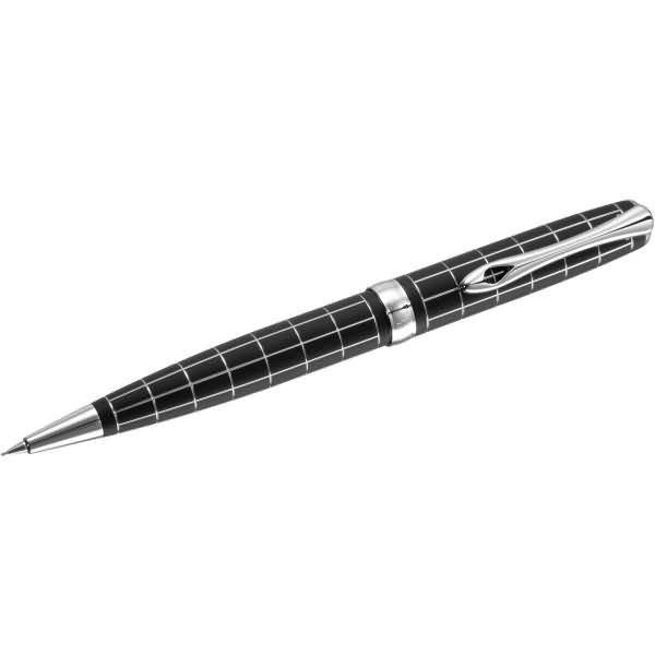 Drehbleistift Excellence A plus Raute guillochiert lapis schwarz 0,7