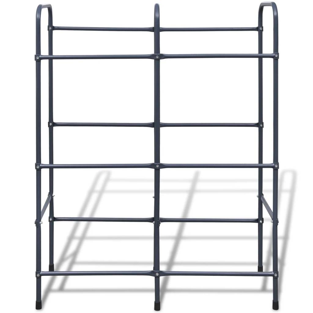 Stahlregal für 6 Kisten-3