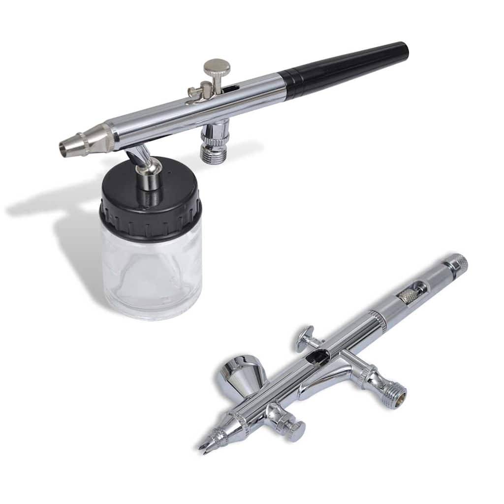 vidaXL Airbrush-Set mit 2 Pistolen-4