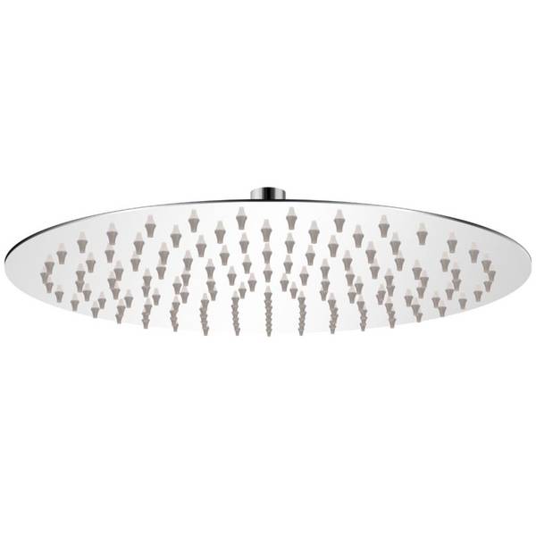 vidaXL Regenbrause Edelstahl 30 cm Rund