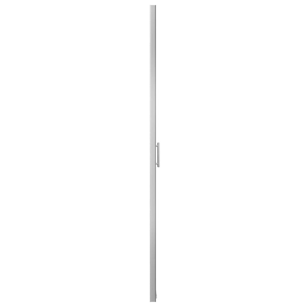 vidaXL Duschtür Mattes Hartglas 91x195 cm-3