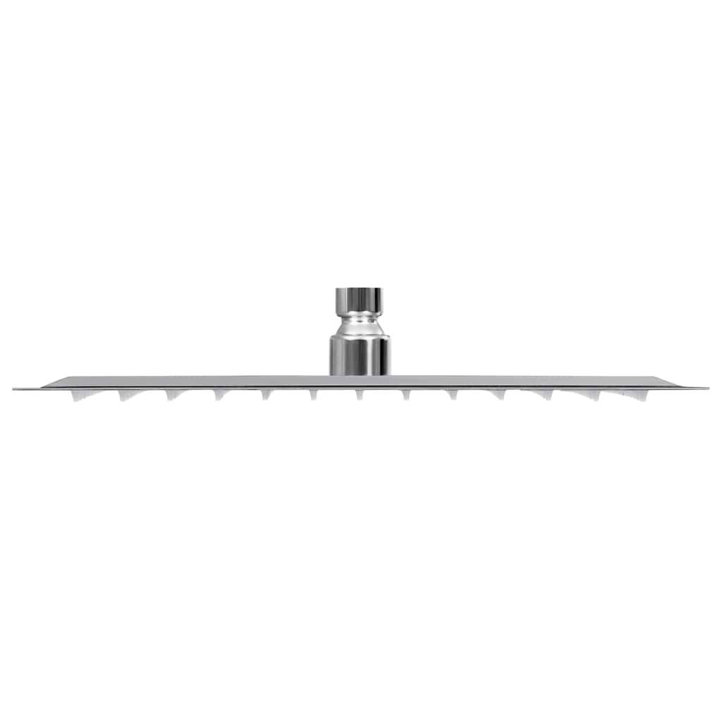 vidaXL Regenbrause Edelstahl 304 30x30 cm Quadrat-2