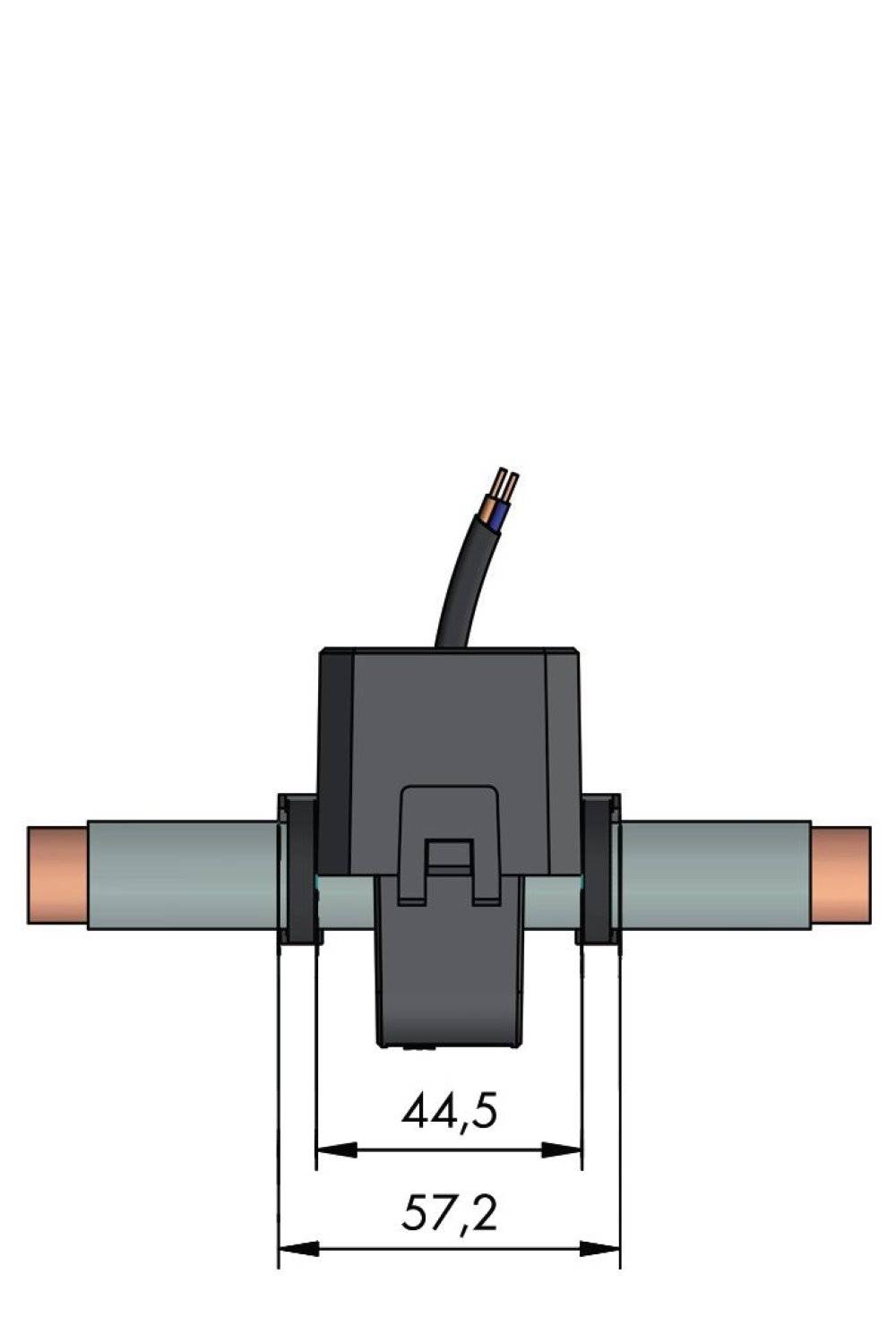 WAGO GmbH & Co. KG Kabelumbau-Stromwandler 500A/1A 0,2VA Kl.0.5 855-4101/500-000-1