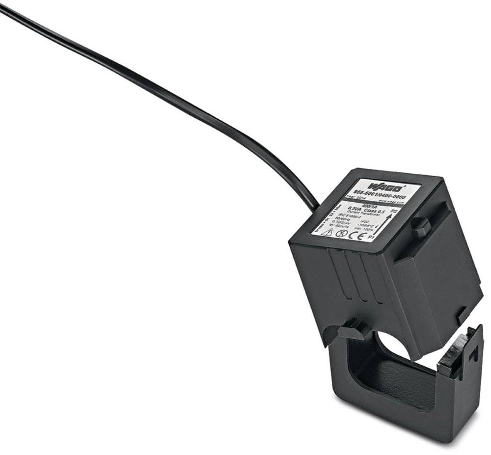 Wago Kabelumbau-Stromwandler;Primärer Bemessungsstrom 800 A;Sekundärer Bemessungsstrom 1 A; - 855-5001/800-000 - 1 Stück-0