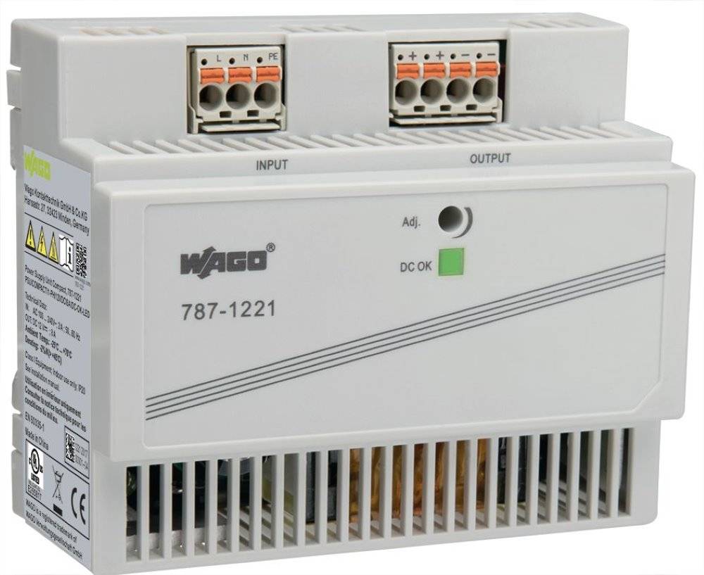 Wago Primär getaktete Stromversorgung;Compact;1-phasig; - 787-1221 - 1 Stück-0