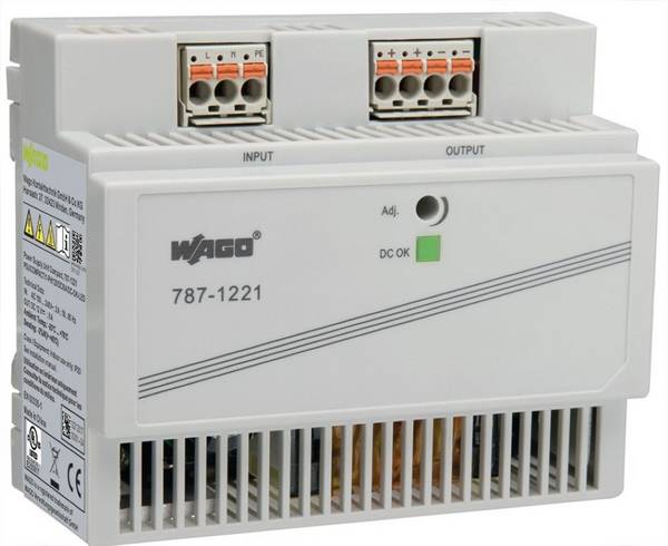 Wago Primär getaktete Stromversorgung;Compact;1-phasig; - 787-1221 - 1 Stück