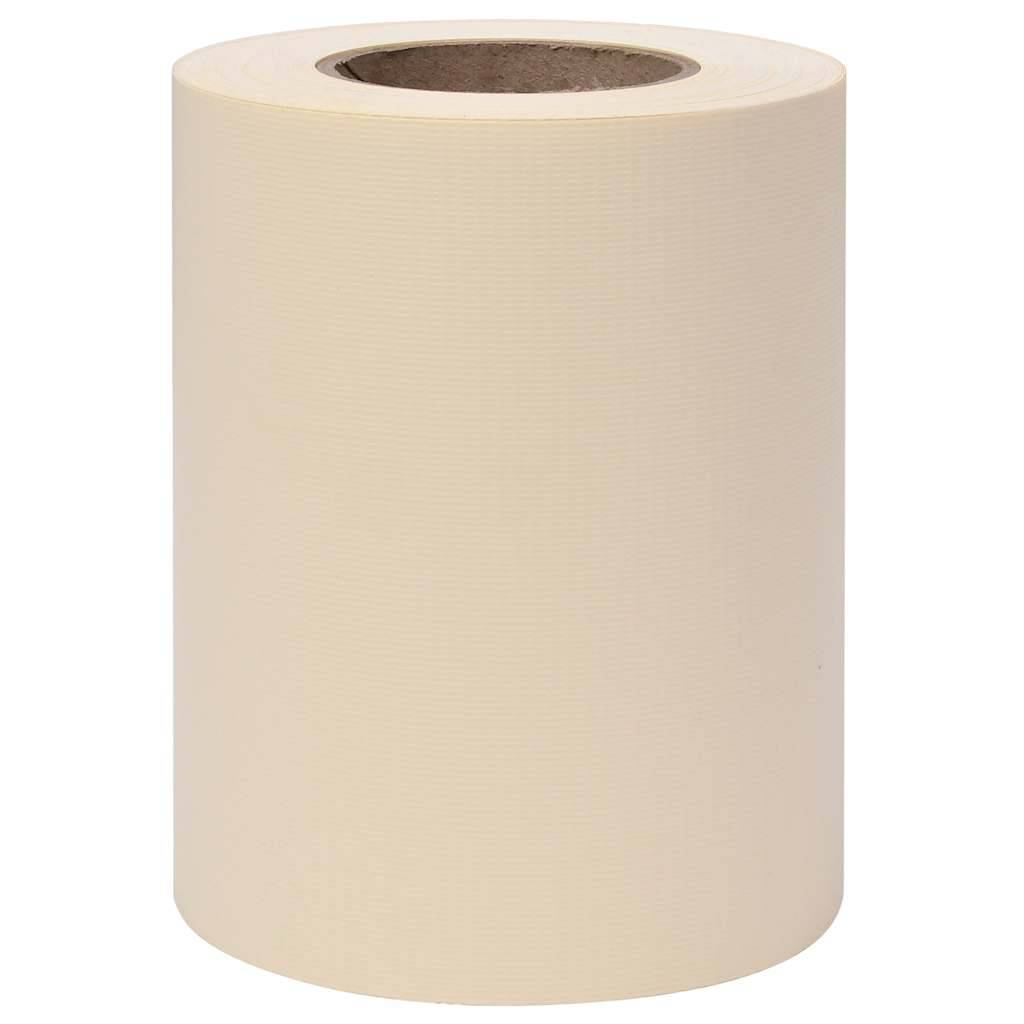 vidaXL Garten-Sichtschutz PVC 35x0,19 m Creme-3