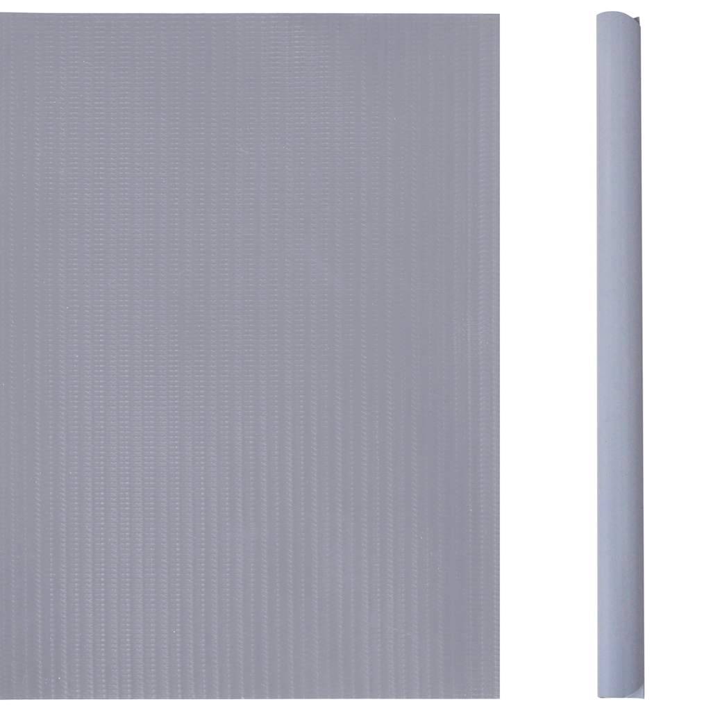 vidaXL Garten-Sichtschutz PVC 35x0,19 m Matt-Hellgrau-3