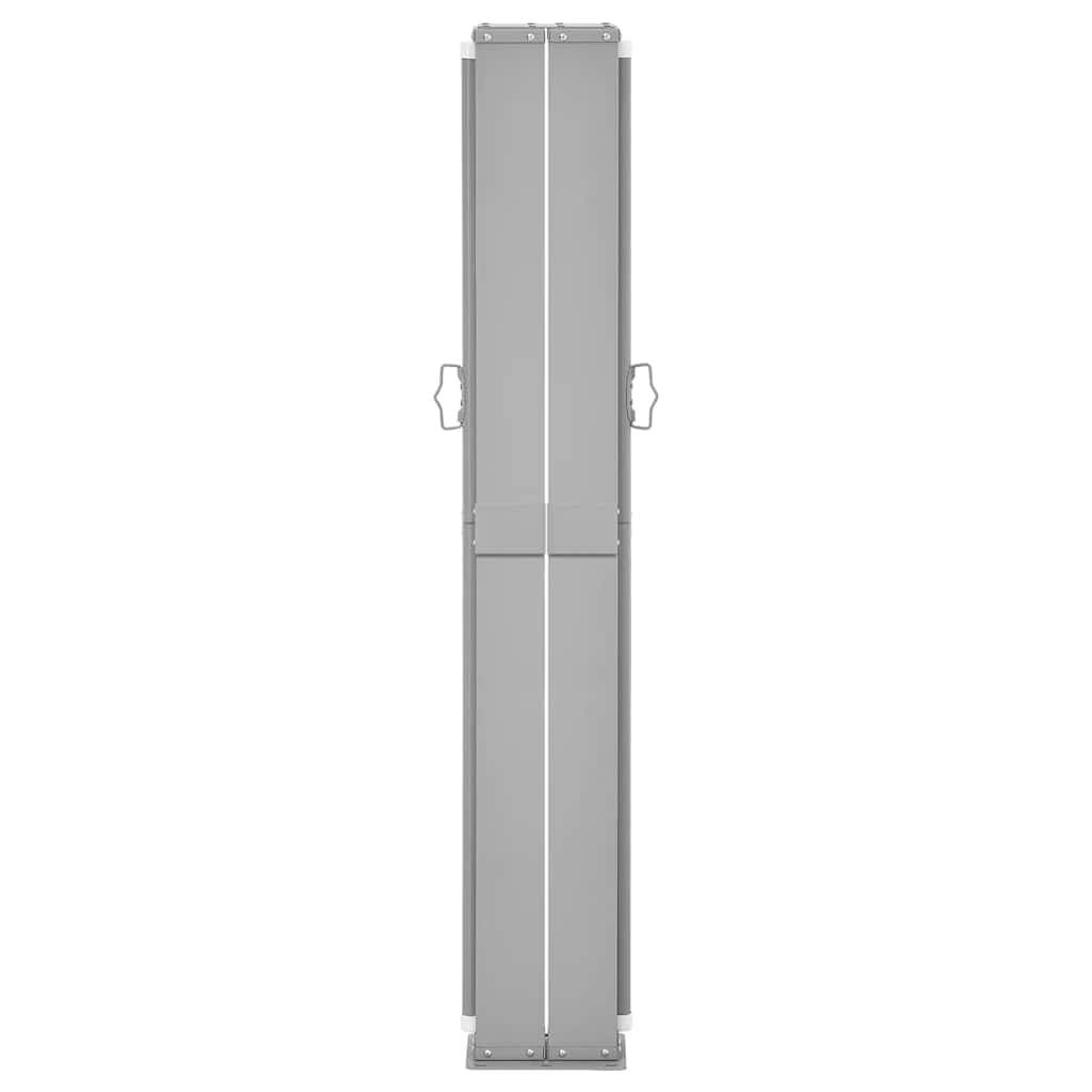 vidaXL Ausziehbare Seitenmarkise 140x1200 cm Rot-4