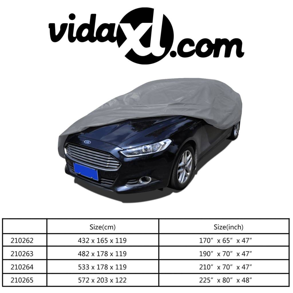 vidaXL Vollgarage Vliesstoff Gr. M-4