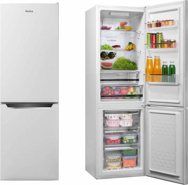 Amica Kühl/Gefrierkombi VitControlPlusLinie KGCN 387 110 W ws