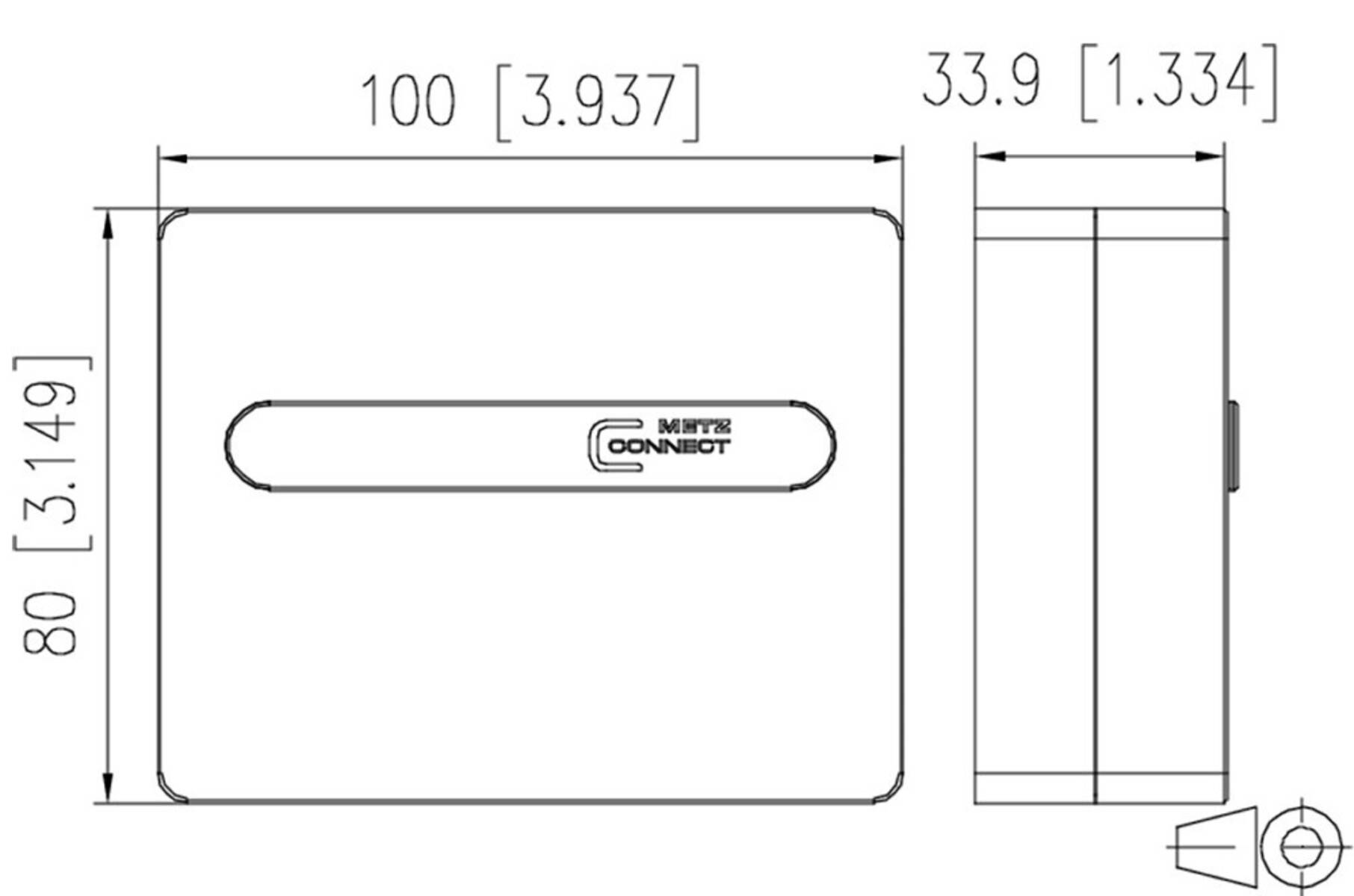 Metz Connect OpDAT ADT leer rws 1501100000HC-1