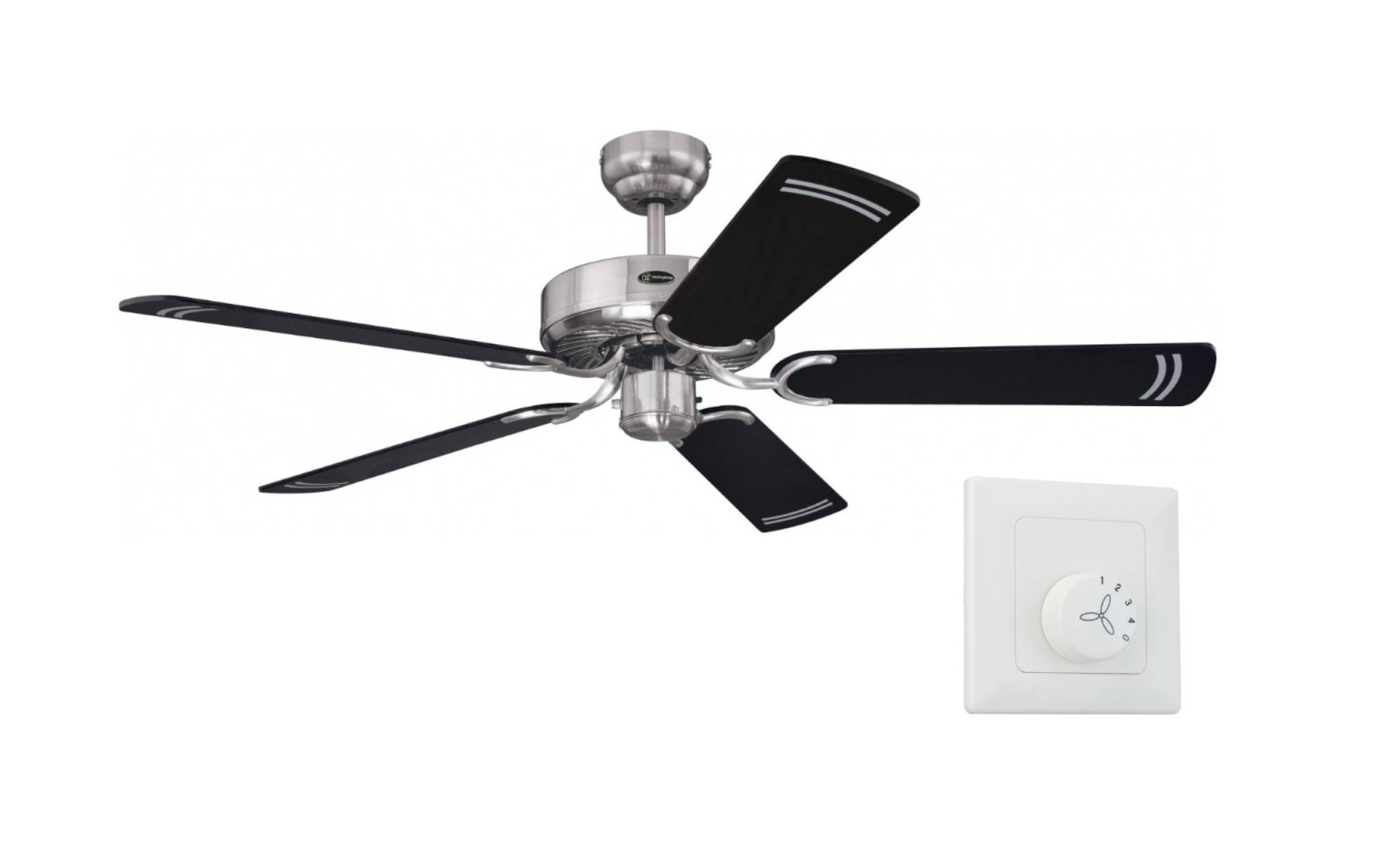 Westinghouse Deckenventilator ohne Licht Cyclone 132 cm für Räume bis 25 m²-0