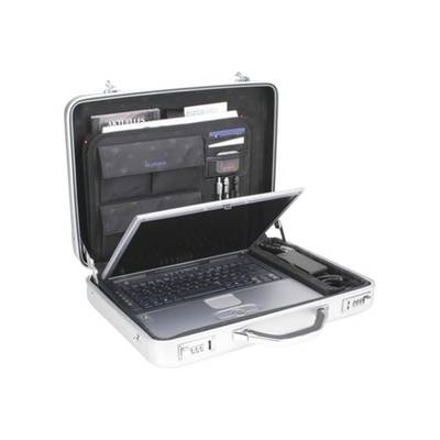 ALUMAXX Laptop-Attaché-Koffer MERCATO, Aluminium, silber (5315092)