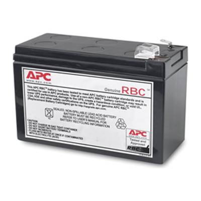 APC Replacement Battery Cartridge #114 - USV-Akku - 60 VA - 1 x Batterie - Bleisäure - Schwarz