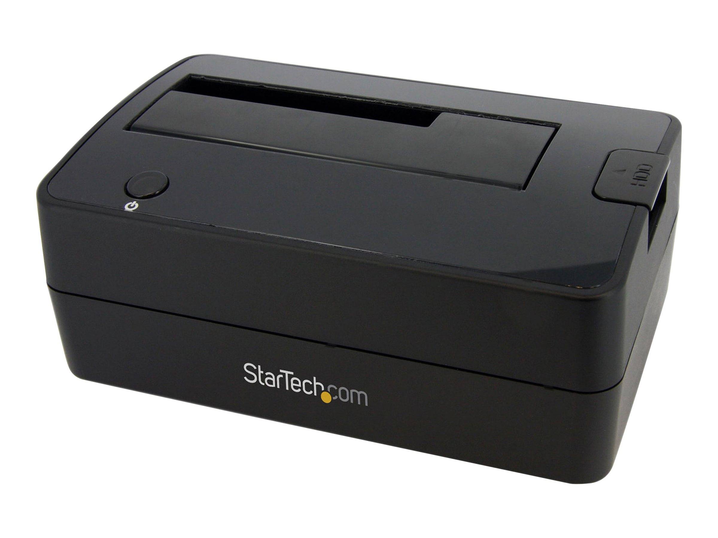 StarTech.com SATA Festplatten Dockingstation auf USB 3.0 6,4/8,9 cm (2,5/3,5) - HDD Docking Station USB 3 - Hard Drive D-0