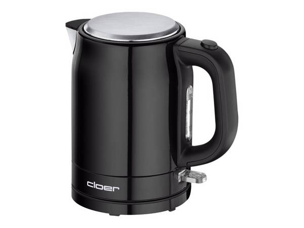 Cloer 4510 - Wasserkocher - 1 Liter - 2.2 kW - Schwarz