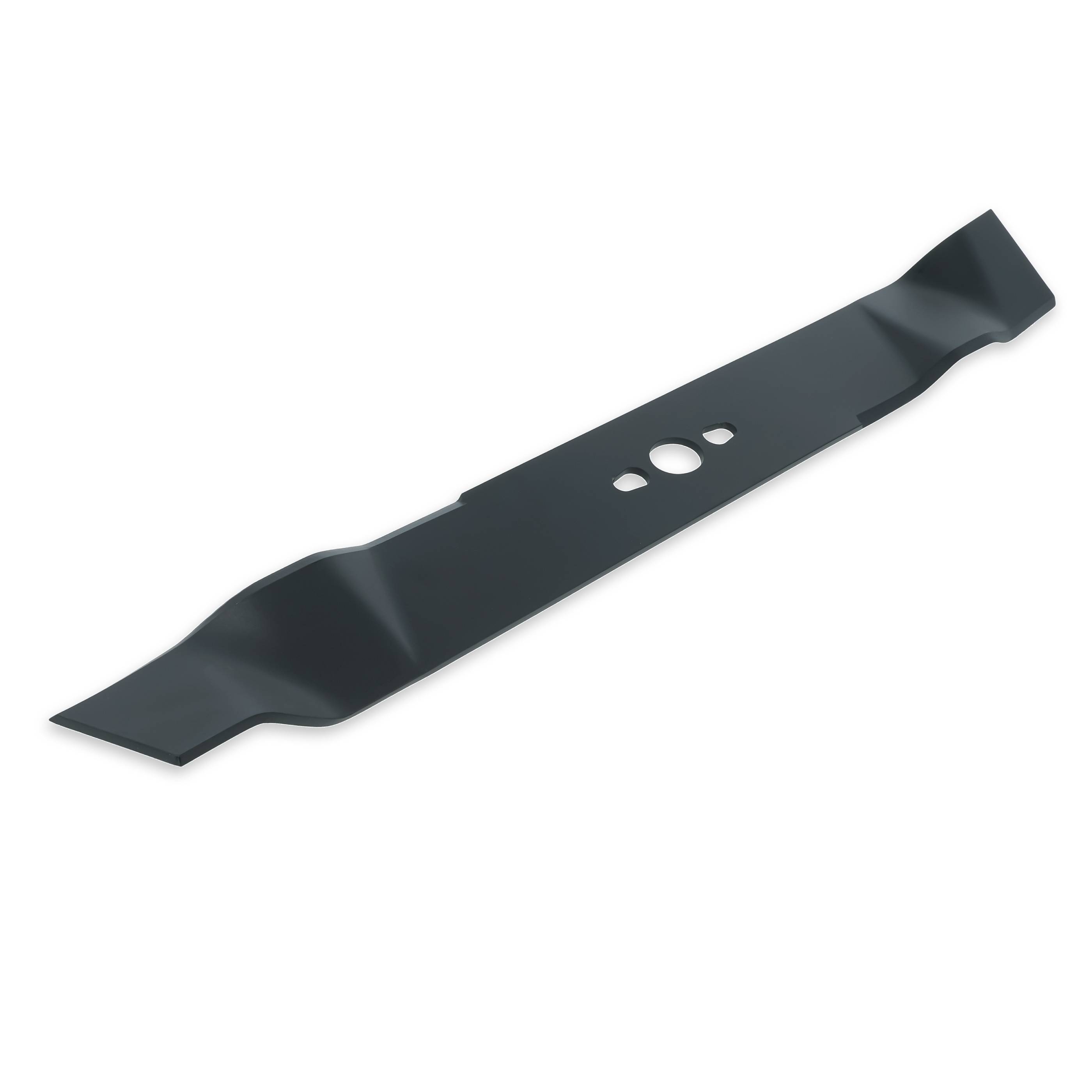 vhbw Ersatz-Messer kompatibel mit Scheppach MS196-53 | MS224-53 Rasenmäher - Ersatzklinge Schwarz, Stahl