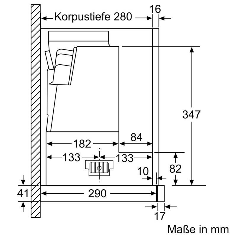 Constructa-Neff Flachschirmhaube 3 Stufen + 1 Intens D46ED52X1-4